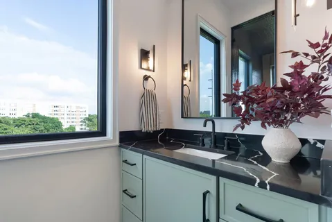 a view of house with backyard porch and entertaining space