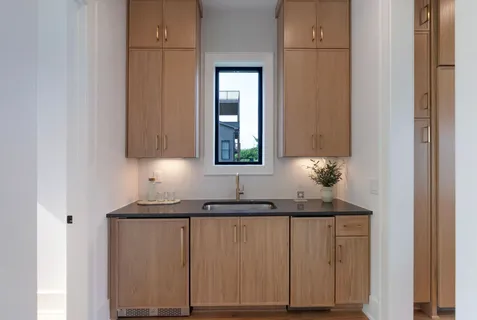 an aerial view of a city with lots of residential buildings