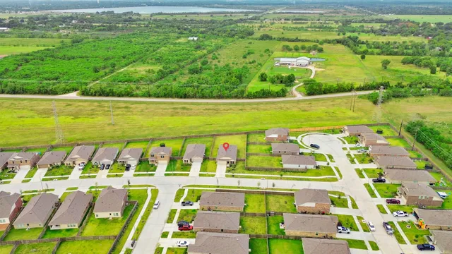 a view of swimming pool with a yard