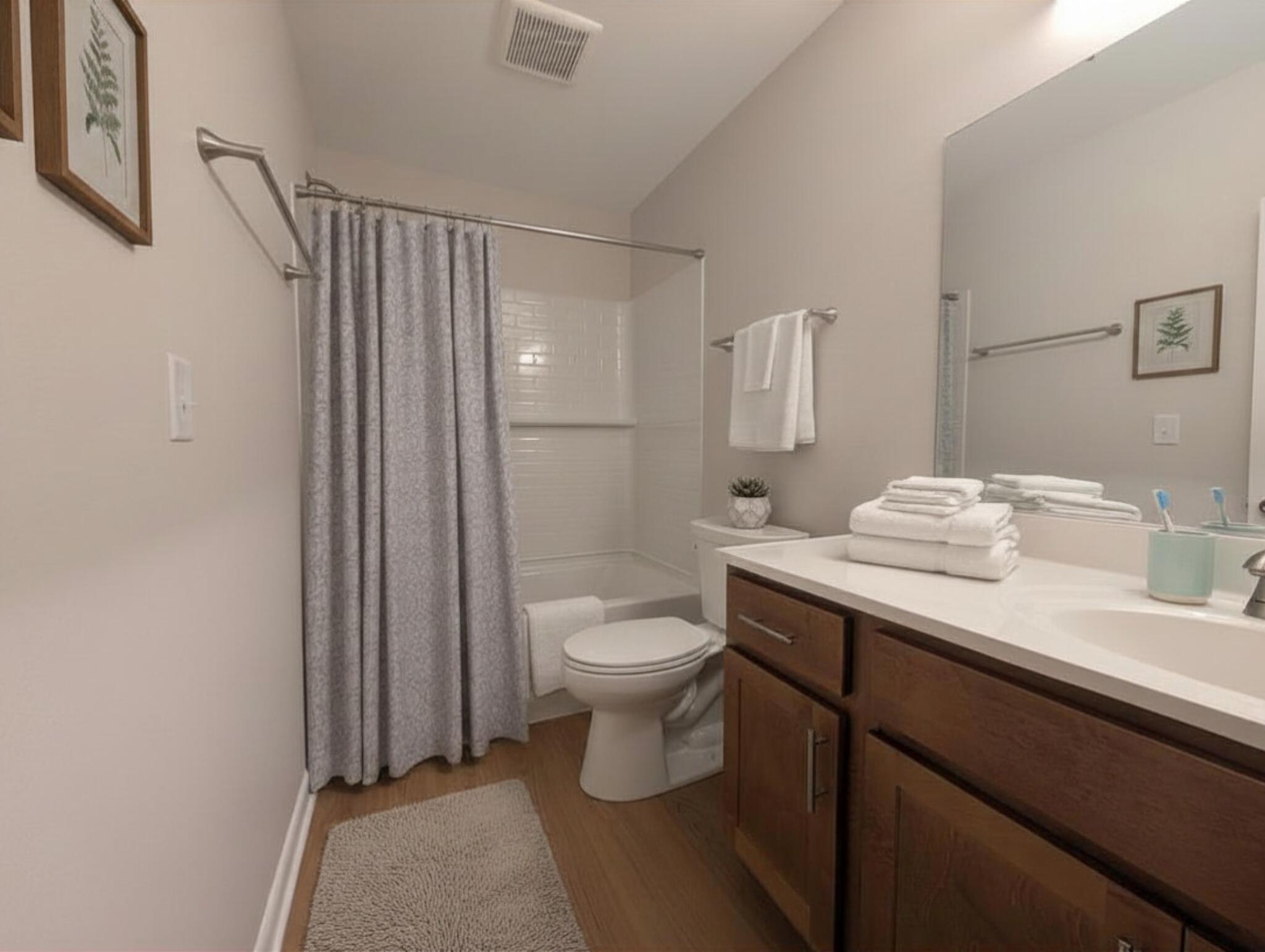 1011 South 2nd Street, Unit 11 Delavan, WI 53115 - Photo 22 of 25 Full Bathroom Virtually Staged