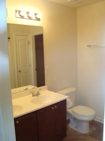 a bathroom with a sink and a toilet