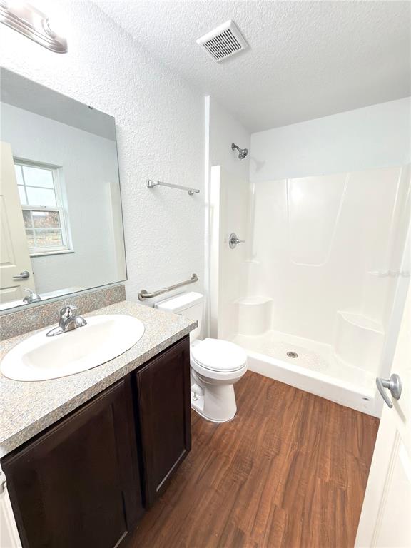 33 Sand Mountain Road Fort Meade, FL 33841 - Photo 6 of 9 a bathroom with a sink a toilet and shower