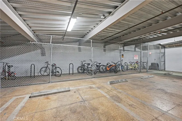 a car parked in front of a building