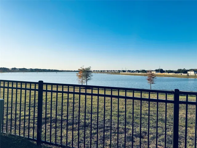 a view of city from a balcony