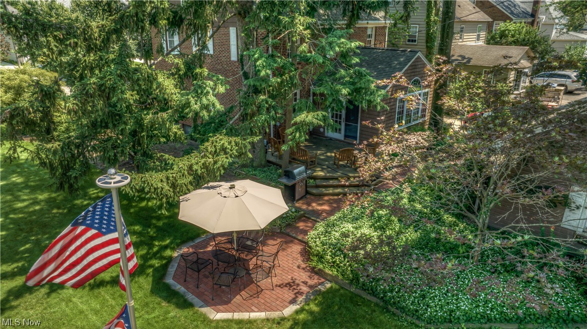 3712 Traver Road Beachwood, OH 44122 - Photo 36 of 43 Patio and Deck aerial