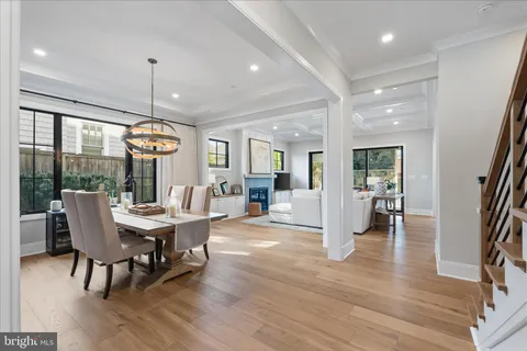 a room with furniture and wooden floor