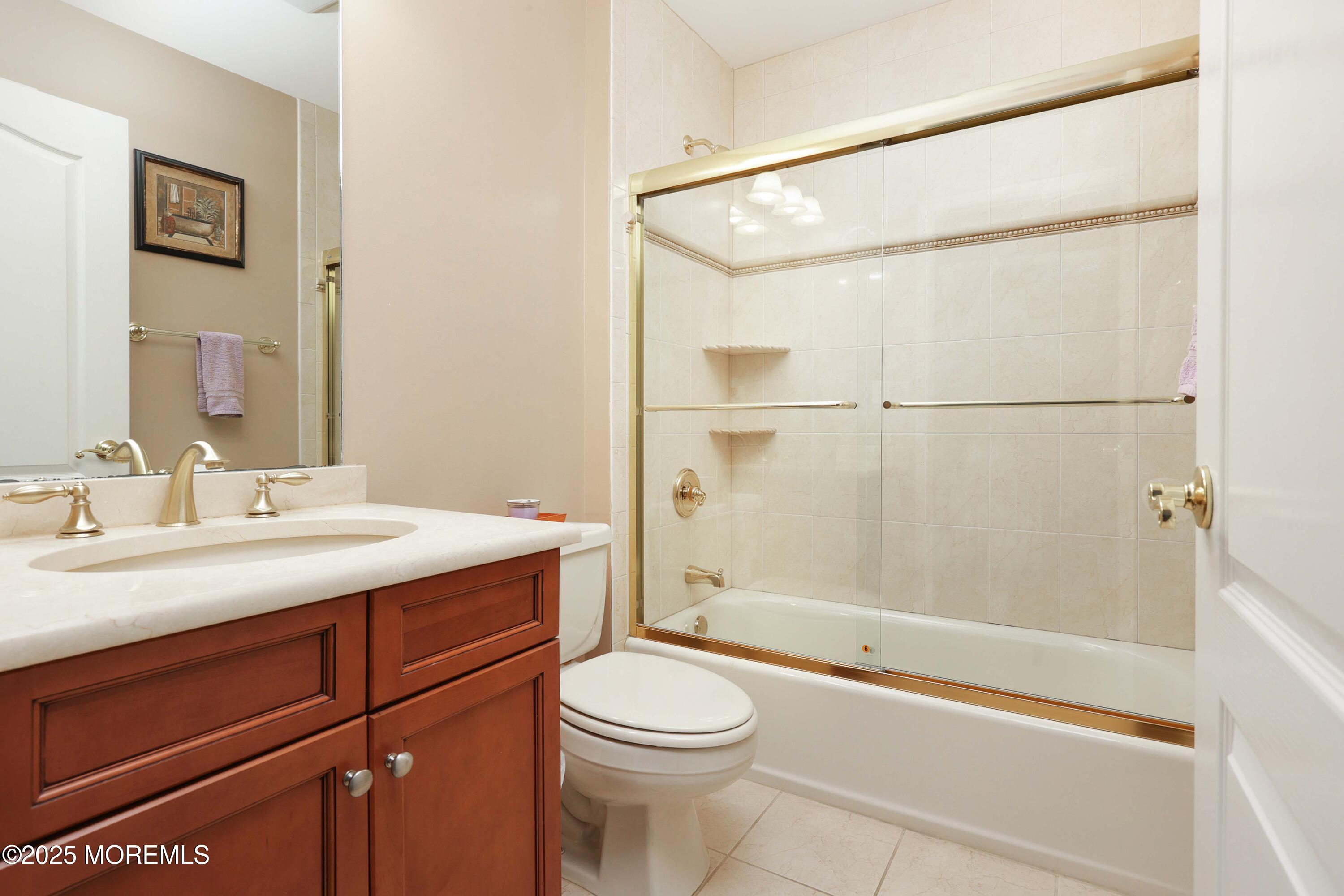 1 Boyd Road Hazlet, NJ 07730 - Photo 27 of 52 a bathroom with a sink a toilet and shower