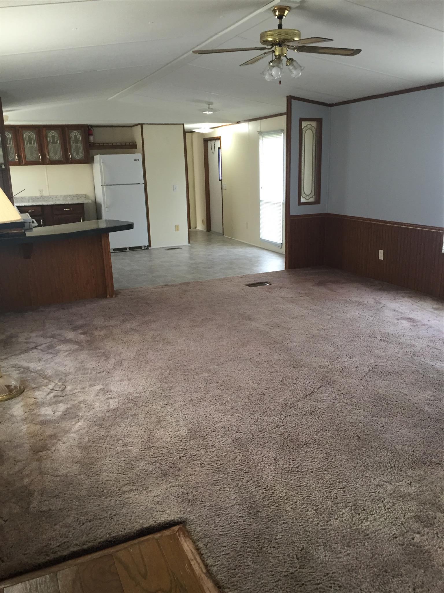 2175 Baggett Road Palmyra, TN 37142 - Photo 5 of 19 en empty room with windows and ceiling fan