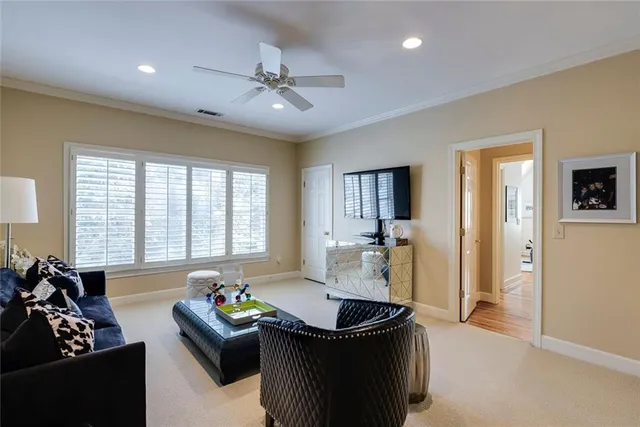 a view of wooden floor