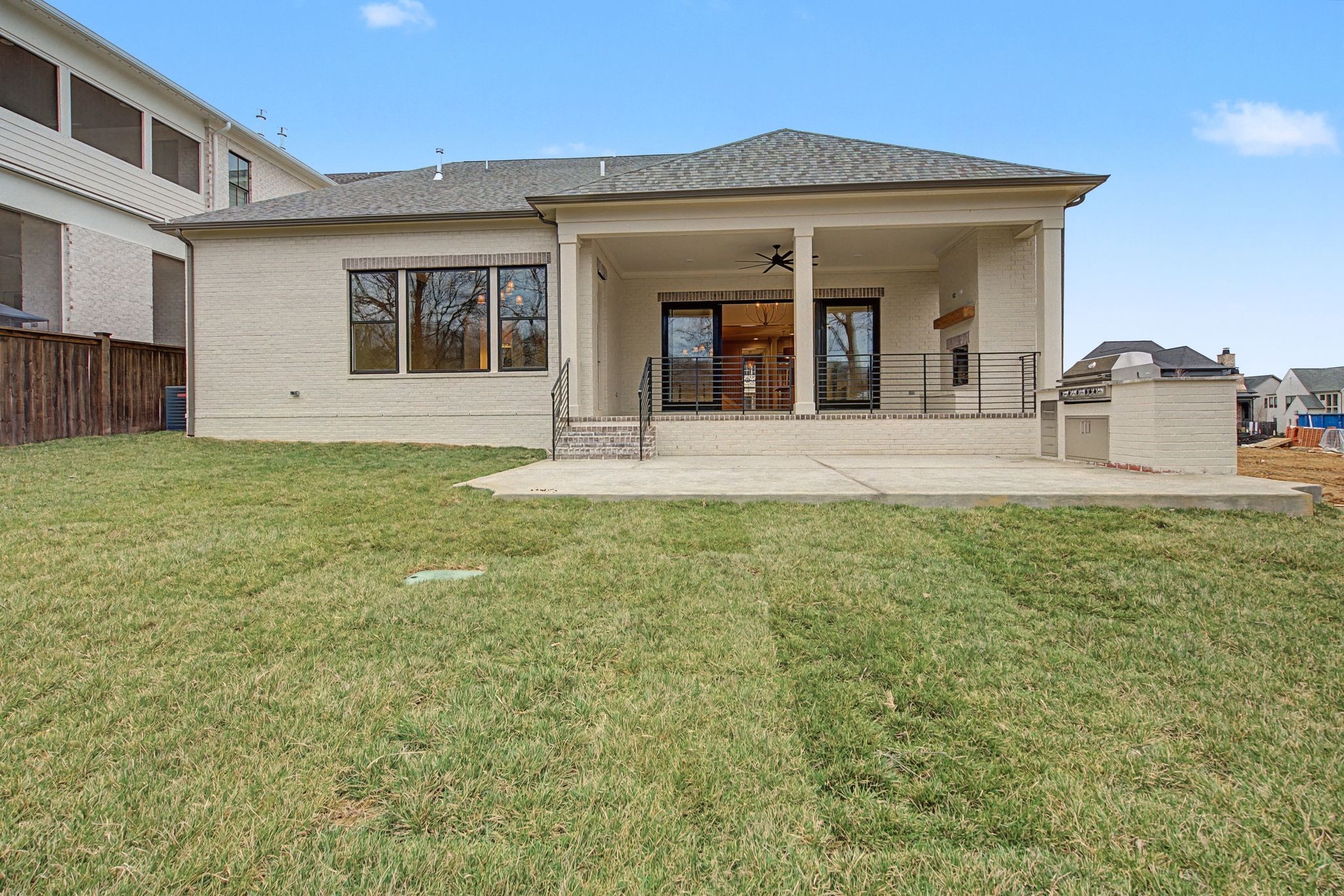 7032 Kinderhook Road Nashville, TN 37221 - Photo 63 of 91 a view of a house with porch and garden