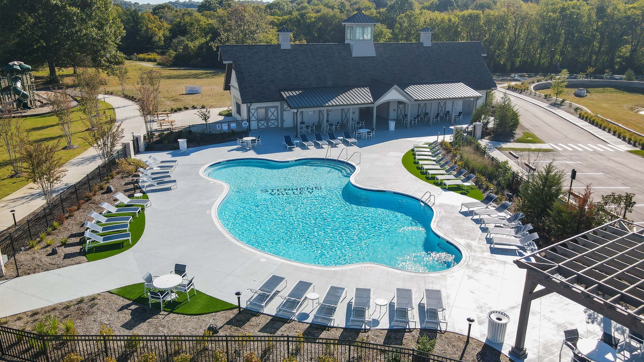 7032 Kinderhook Road Nashville, TN 37221 - Photo 87 of 91 a view of a swimming pool with outdoor seating