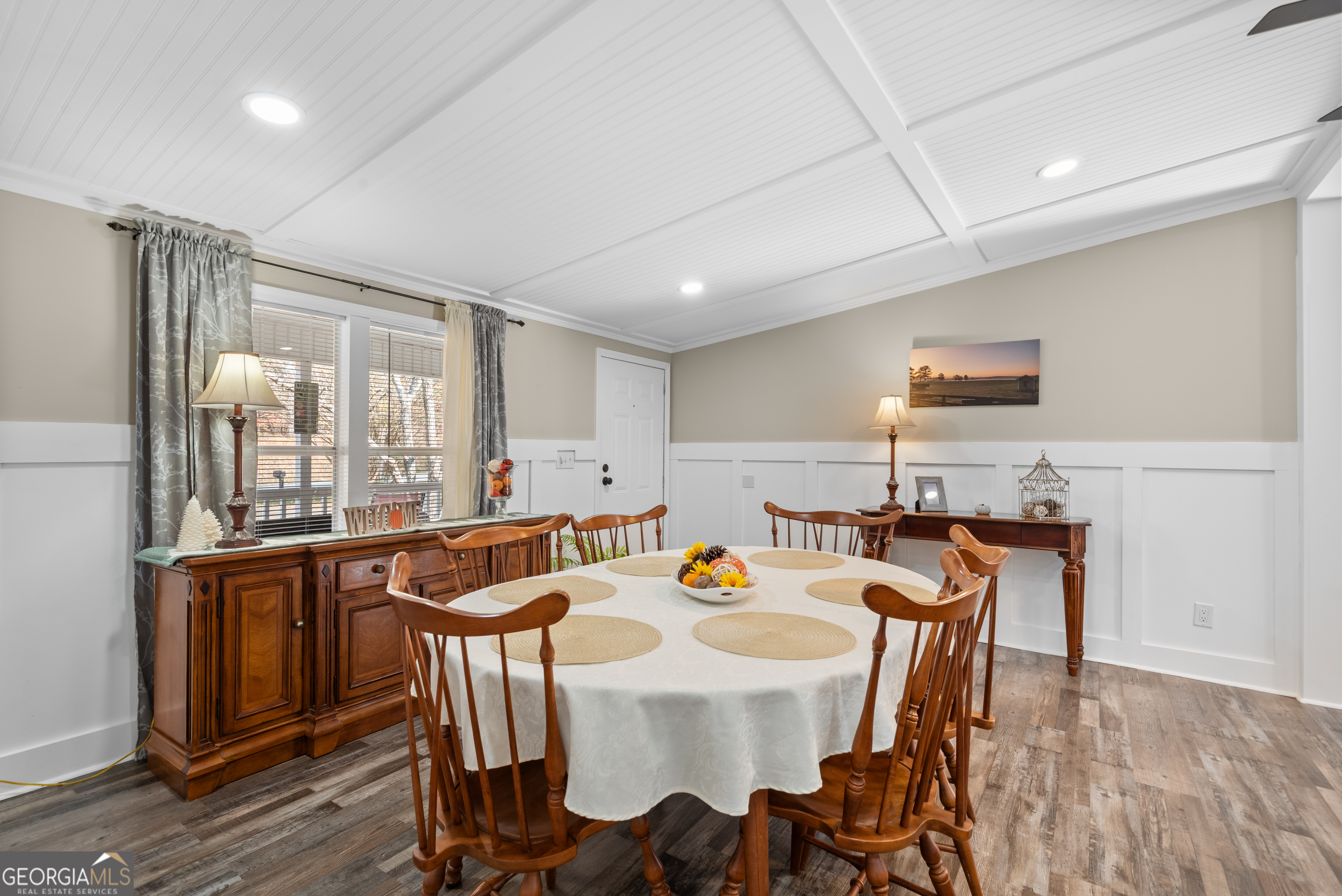 1706 Stark Road Jackson, GA 30233 - Photo 9 of 38 a view of a dining room with furniture window and wooden floor