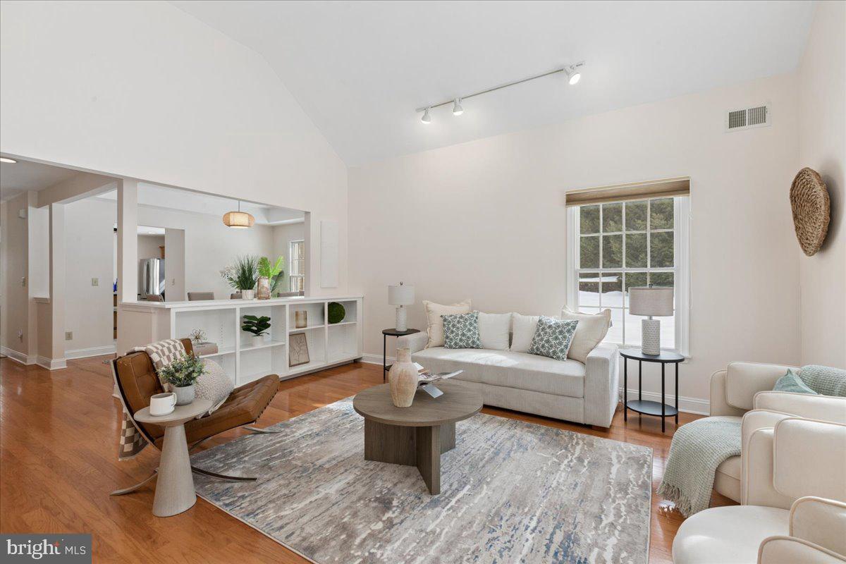 45 Hedge Row Road Princeton, NJ 08540 - Photo 14 of 29 a living room with furniture and wooden floor