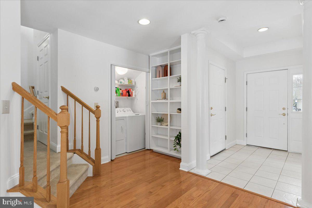 45 Hedge Row Road Princeton, NJ 08540 - Photo 18 of 29 a view of an entryway with stairs