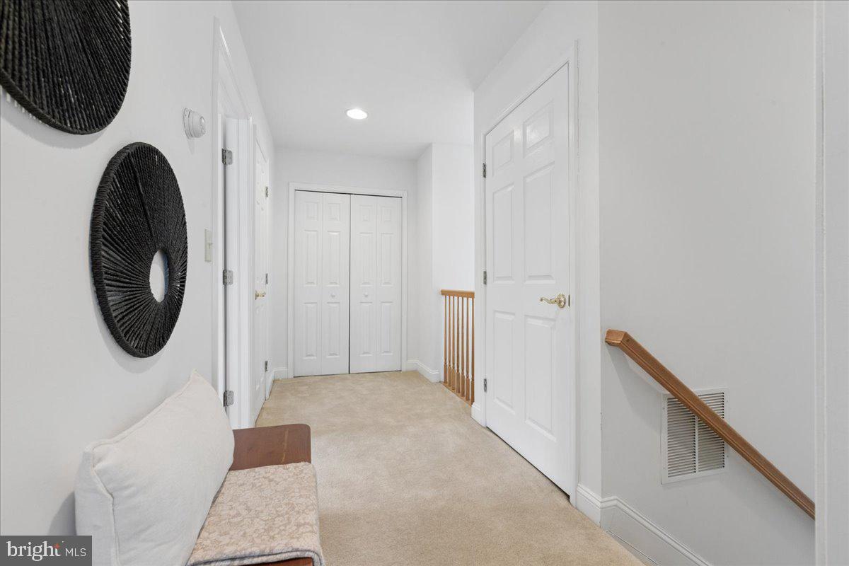 45 Hedge Row Road Princeton, NJ 08540 - Photo 20 of 29 a view of a hallway with washer and dryer