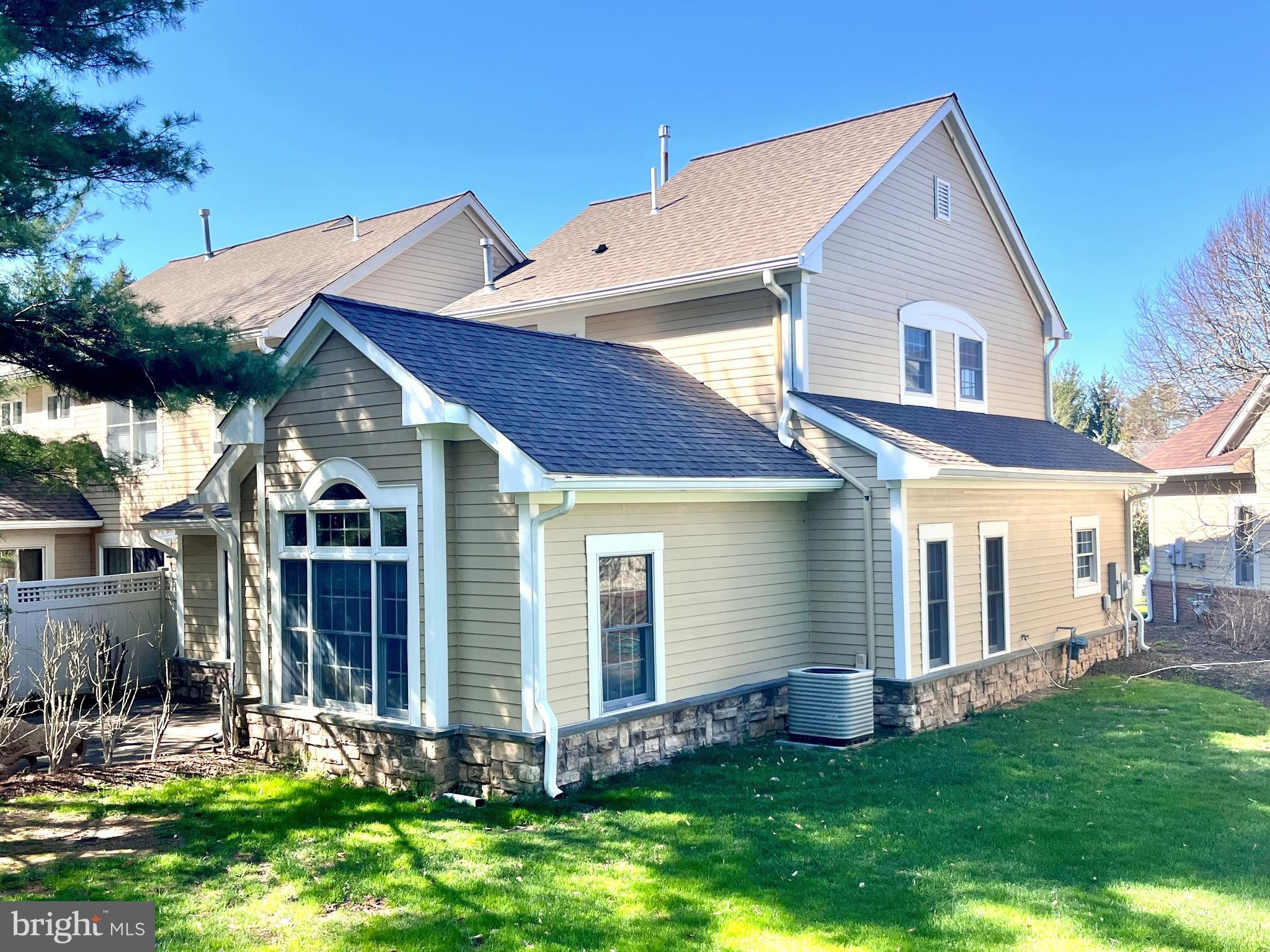 45 Hedge Row Road Princeton, NJ 08540 - Photo 28 of 29 a front view of house with yard and green space