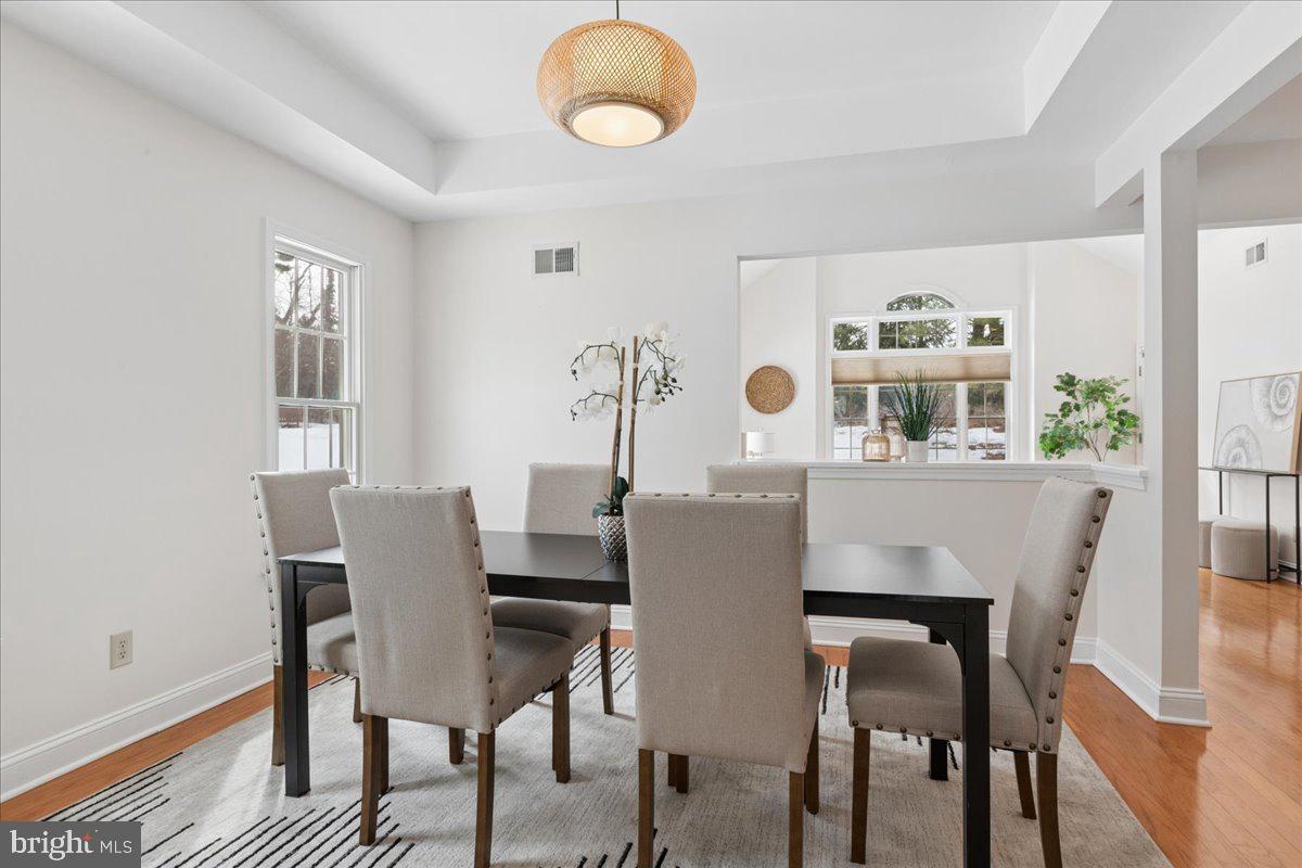 45 Hedge Row Road Princeton, NJ 08540 - Photo 9 of 29 a dining room with furniture and window