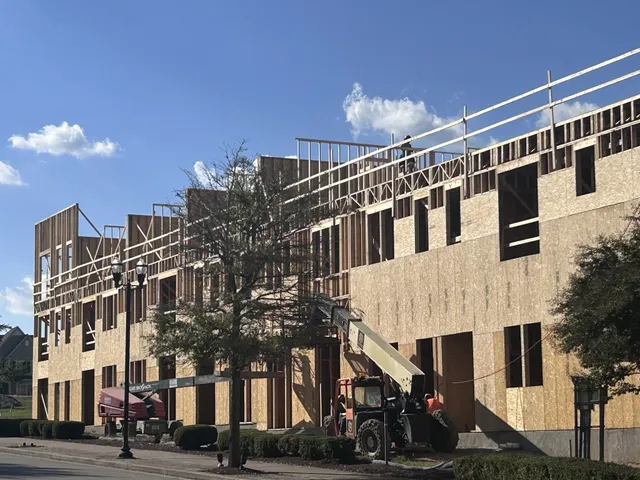 a view of a large building