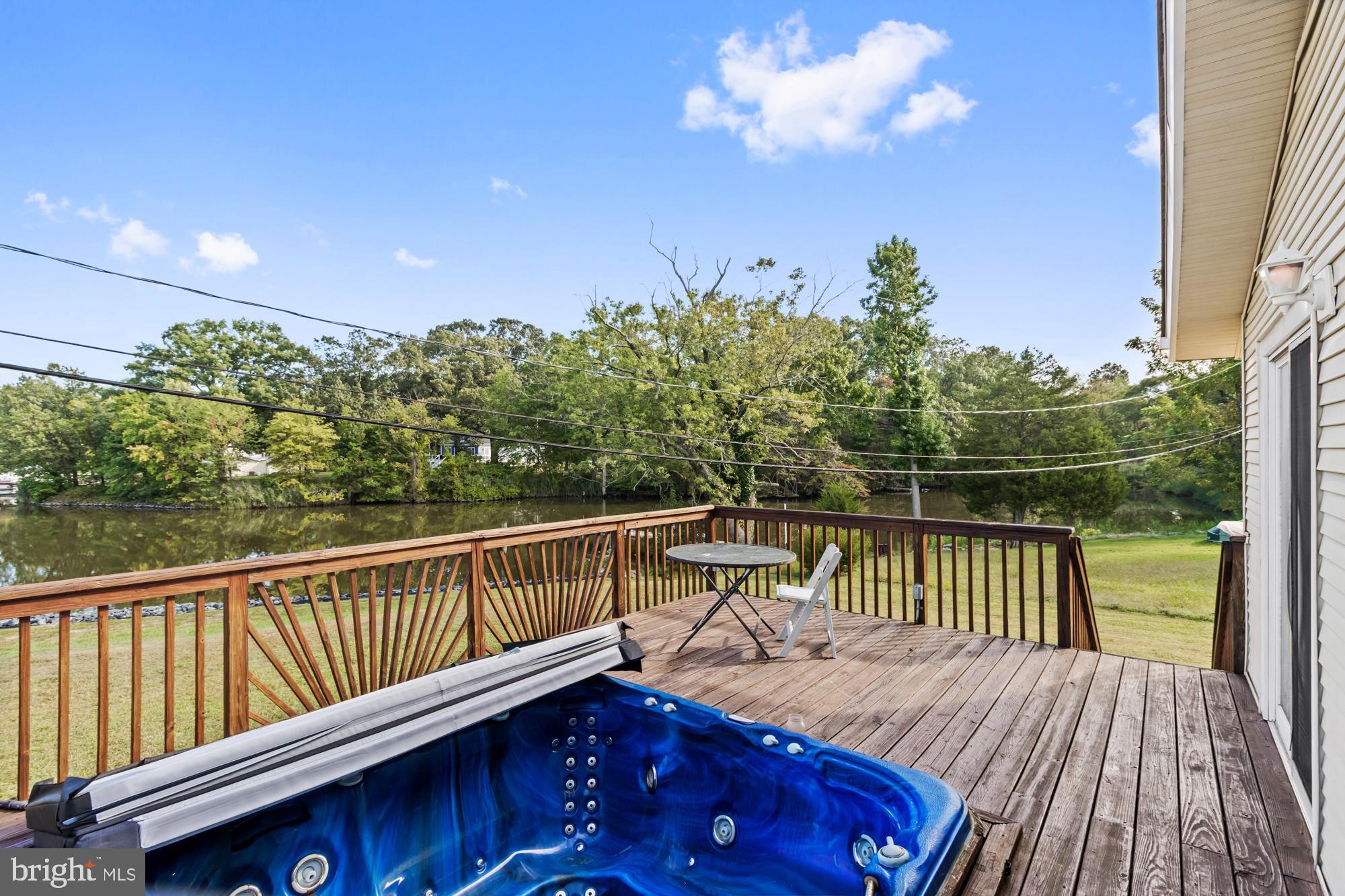 3622 Claires Lane Baltimore, MD 21220 - Photo 42 of 43 a view of a balcony with wooden floor