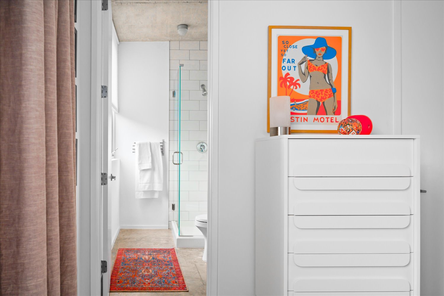 2301 South 5th Street, Unit 11 Austin, TX 78704 - Photo 18 of 24 Thoughtfully curated details ensure these rooms feel just as elevated as the primary suite.