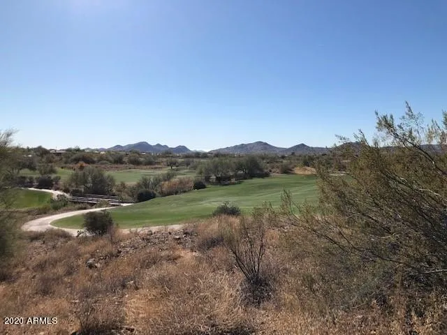 a view of lake with mountain