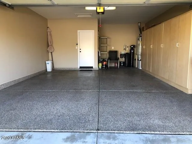 a view of a road with a building in the background