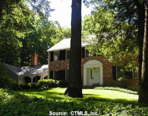 60 Old Mill Road Avon, CT 06001 - Photo 1 of 1 a front view of a house with a yard