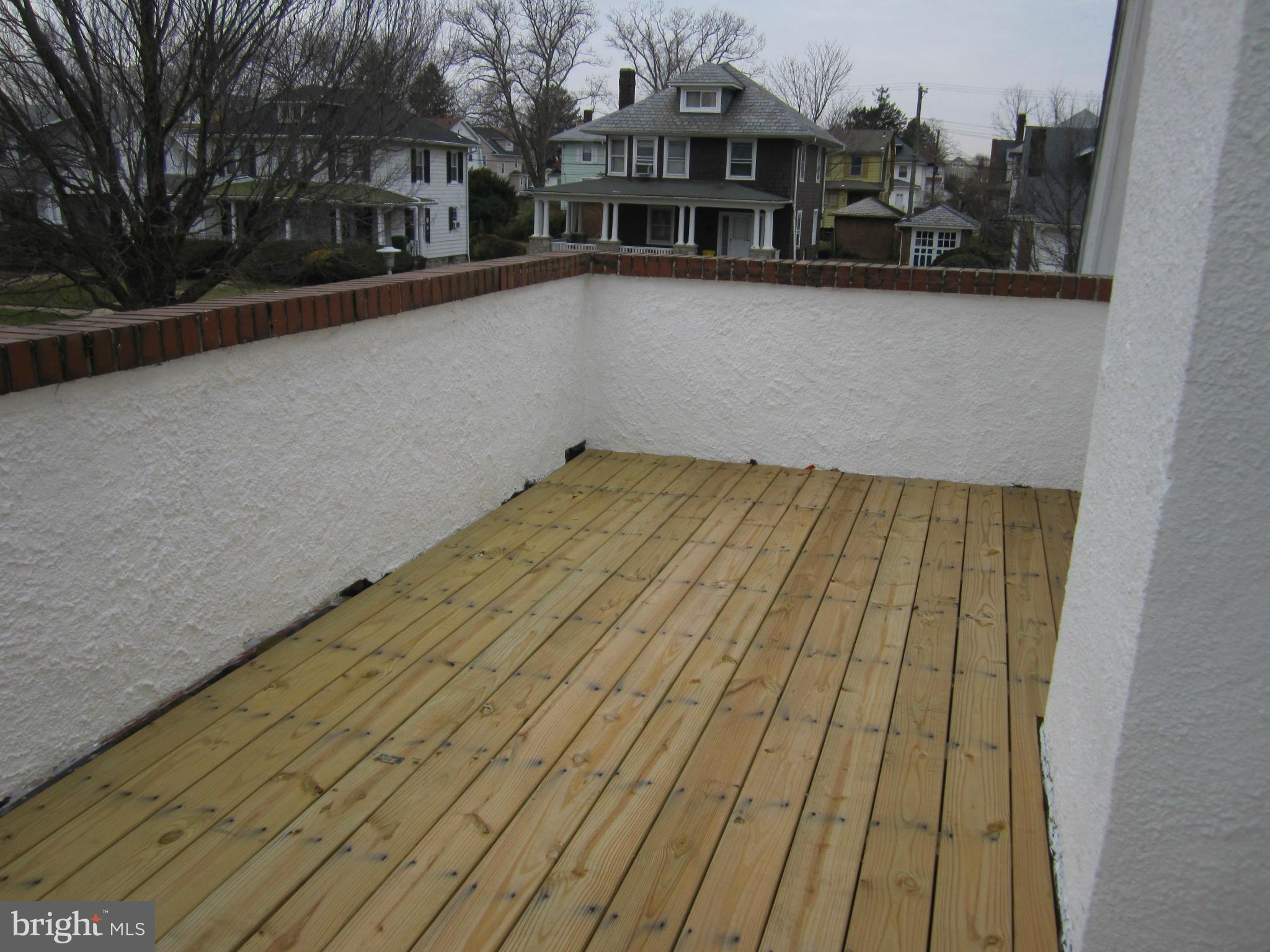 3601 Cedardale Road Baltimore, MD 21215 - Photo 19 of 30 Exterior Deck off of Bedroom on 2nd floor