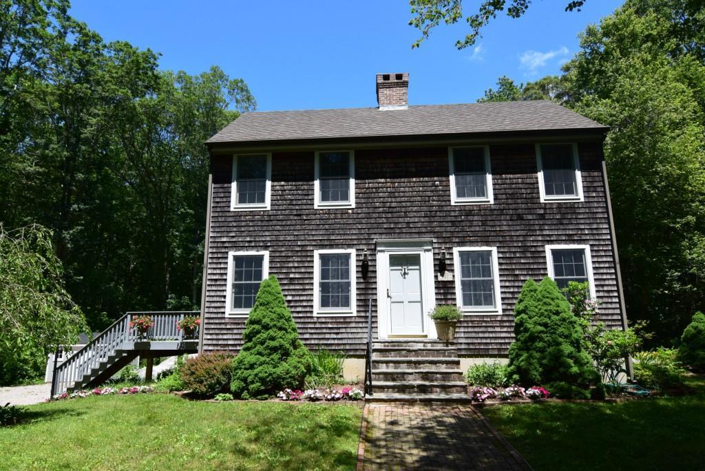307 Flanders Road Stonington, CT 06378 - Photo 1 of 1 Classic Saltbox design with 3 bedrooms and 2 full baths. Modern open floor plan featuring LR, DR and bedroom with full bath on the first floor. Dine Al Fresco on 200' outdoor deck surrounded by all that nature offers. Garden beds with natural stone outcroppings. Alternaltive heat sources available for oil, wood and propane. Close to all amenities of Mystic, Stonington and RI beaches. Convenient to I95.
