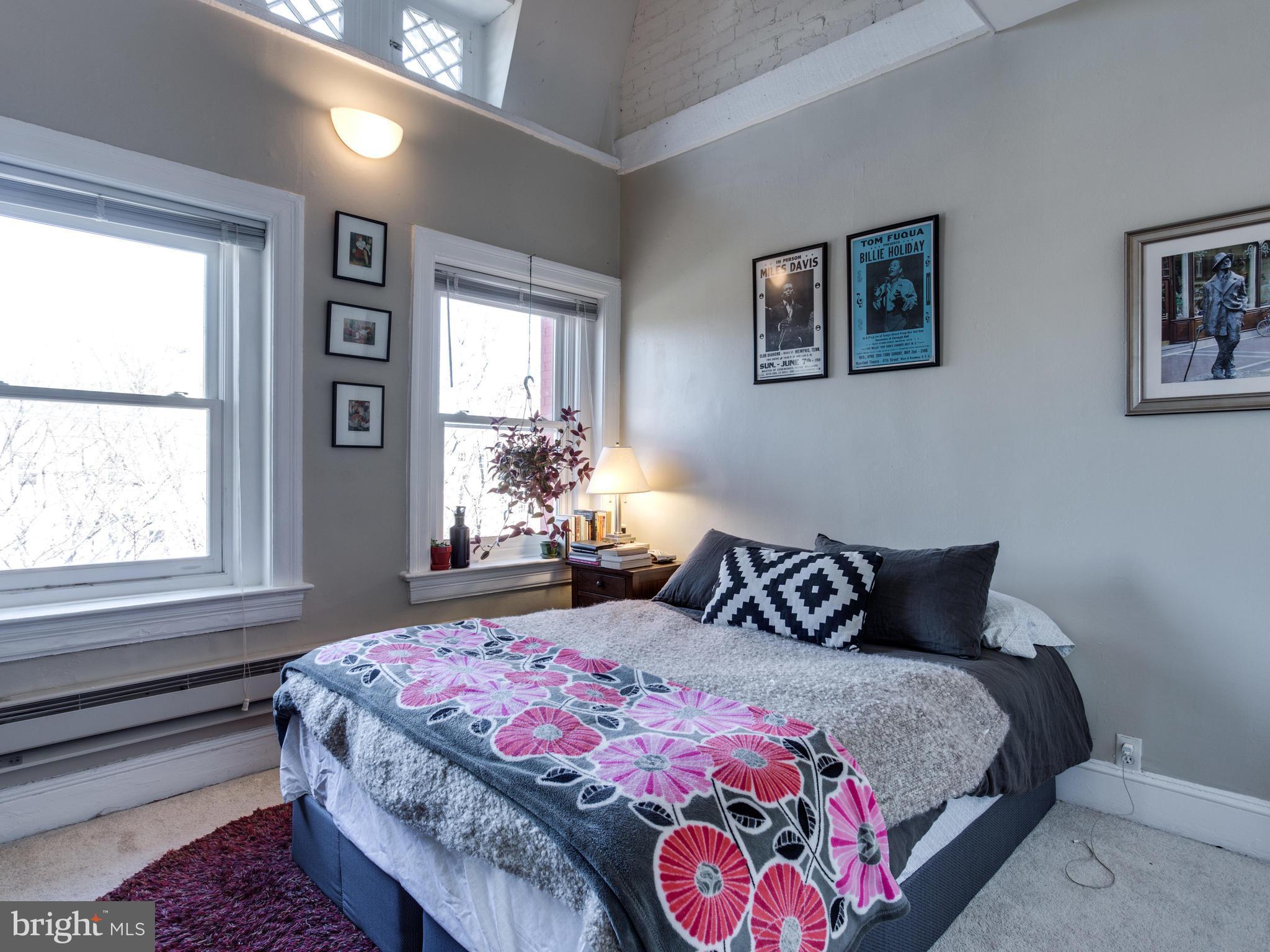 1954 Calvert Street Northwest Washington, DC 20009 - Photo 16 of 30 Unit 2 Bedroom 2- Great Size, Big Windows