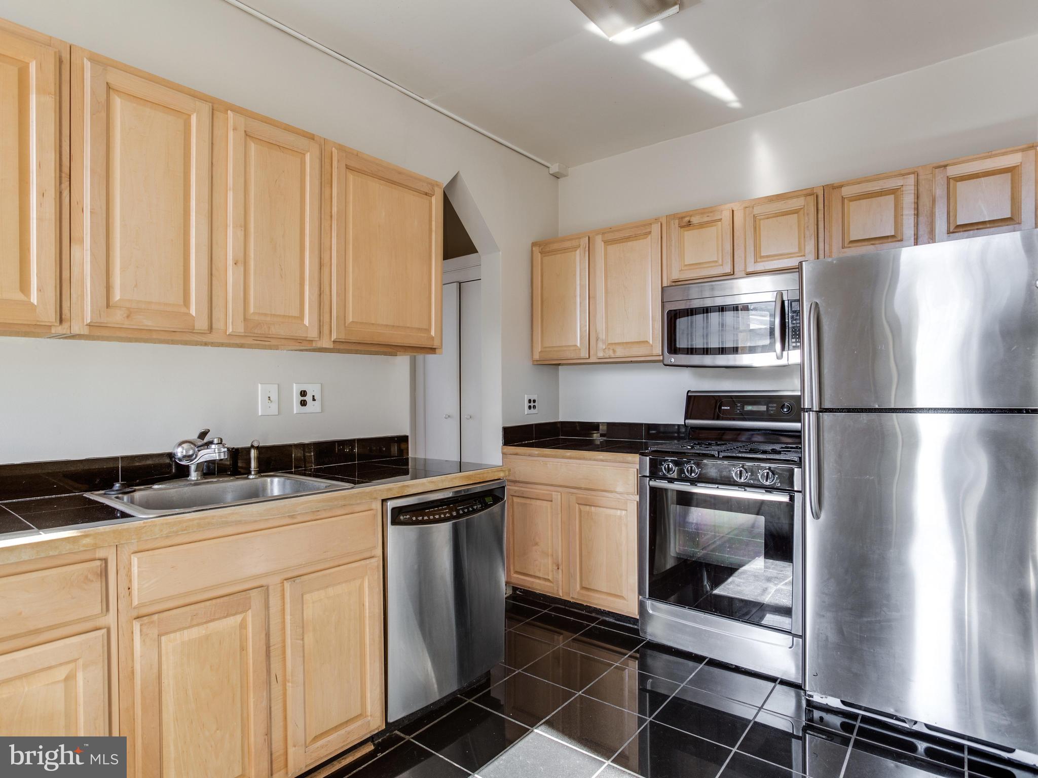 1954 Calvert Street Northwest Washington, DC 20009 - Photo 19 of 30 Unit 1 Kitchen, Updated with Stainless Appliances