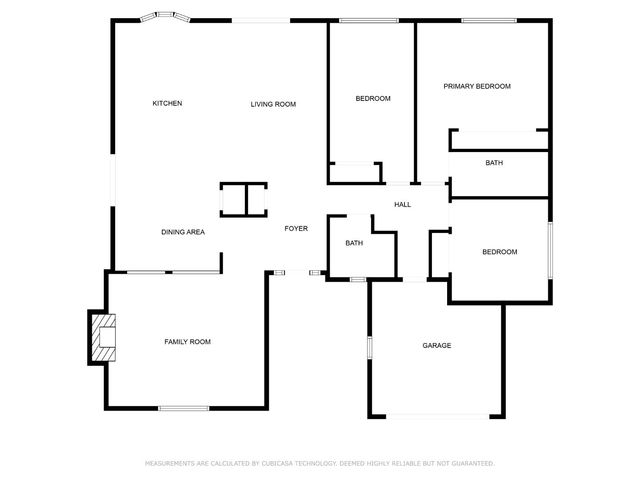 an aerial view of a swimming pool