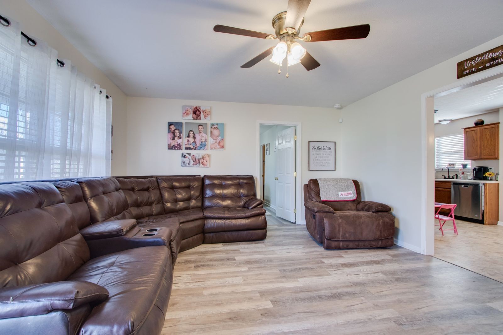 76 Fite Road Watertown, TN 37184 - Photo 7 of 19 a living room with furniture ceiling fan and a window