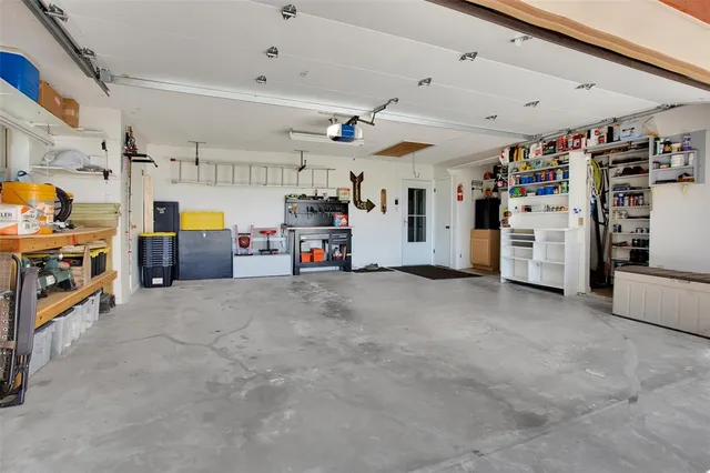 a view of a storage in a room