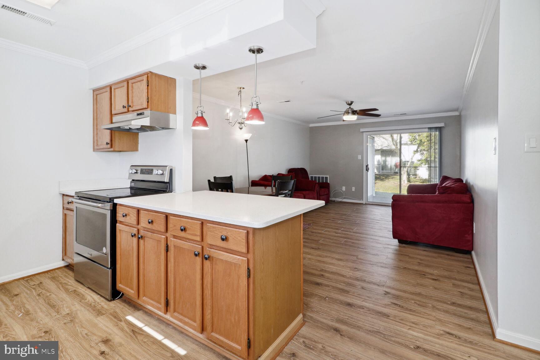 9258 Cherry Lane, Unit 26 Laurel, MD 20708 - Photo 11 of 15 Island off of kitchen