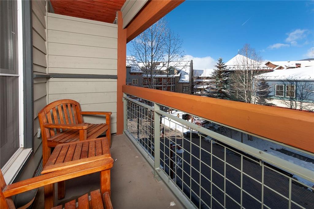 195 River Run Road, Unit 8017 Keystone, CO 80435 - Photo 23 of 32 a view of balcony with furniture