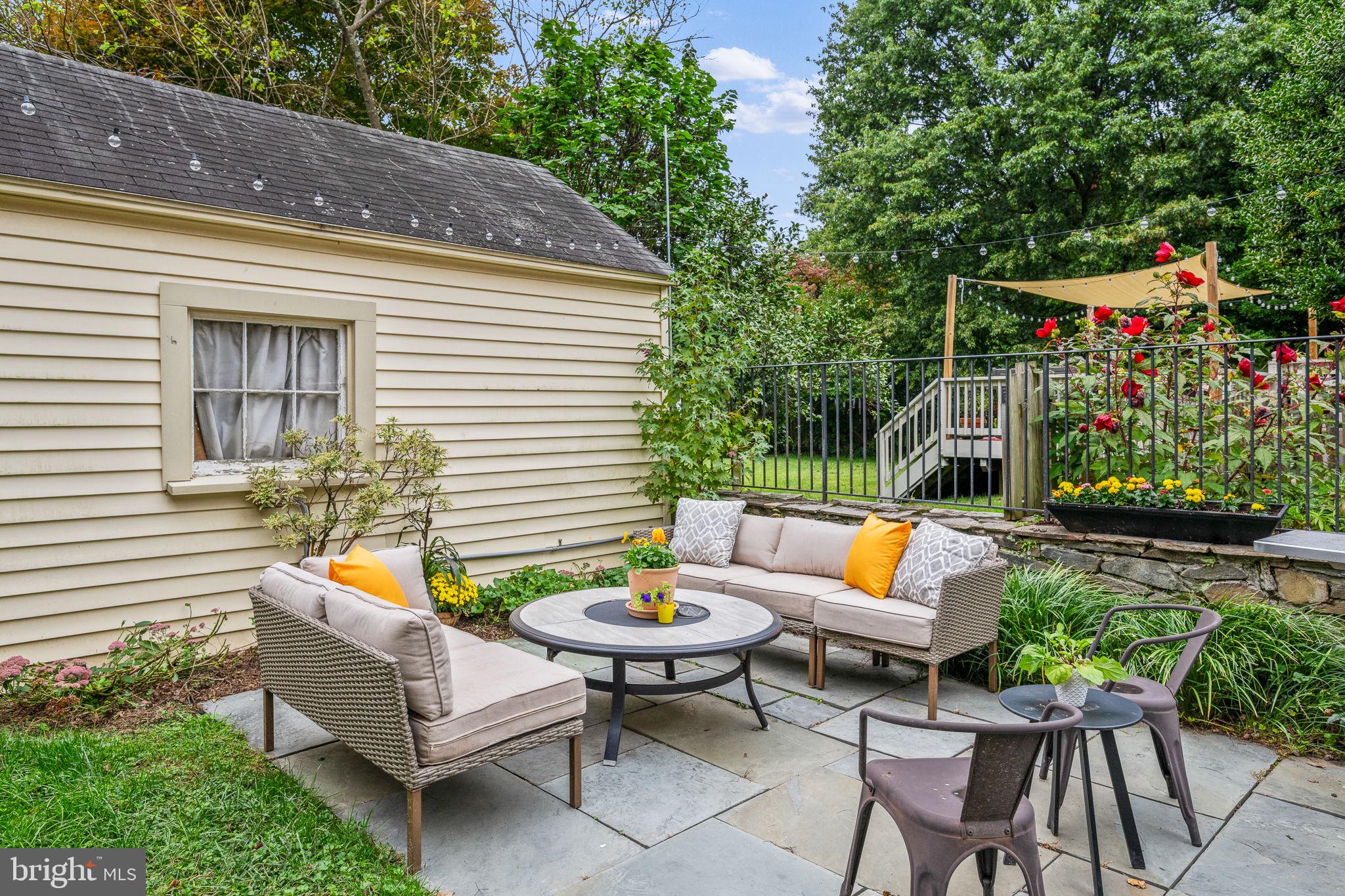 9200 Sudbury Road Silver Spring, MD 20901 - Photo 33 of 41 Rear yard and stone patio