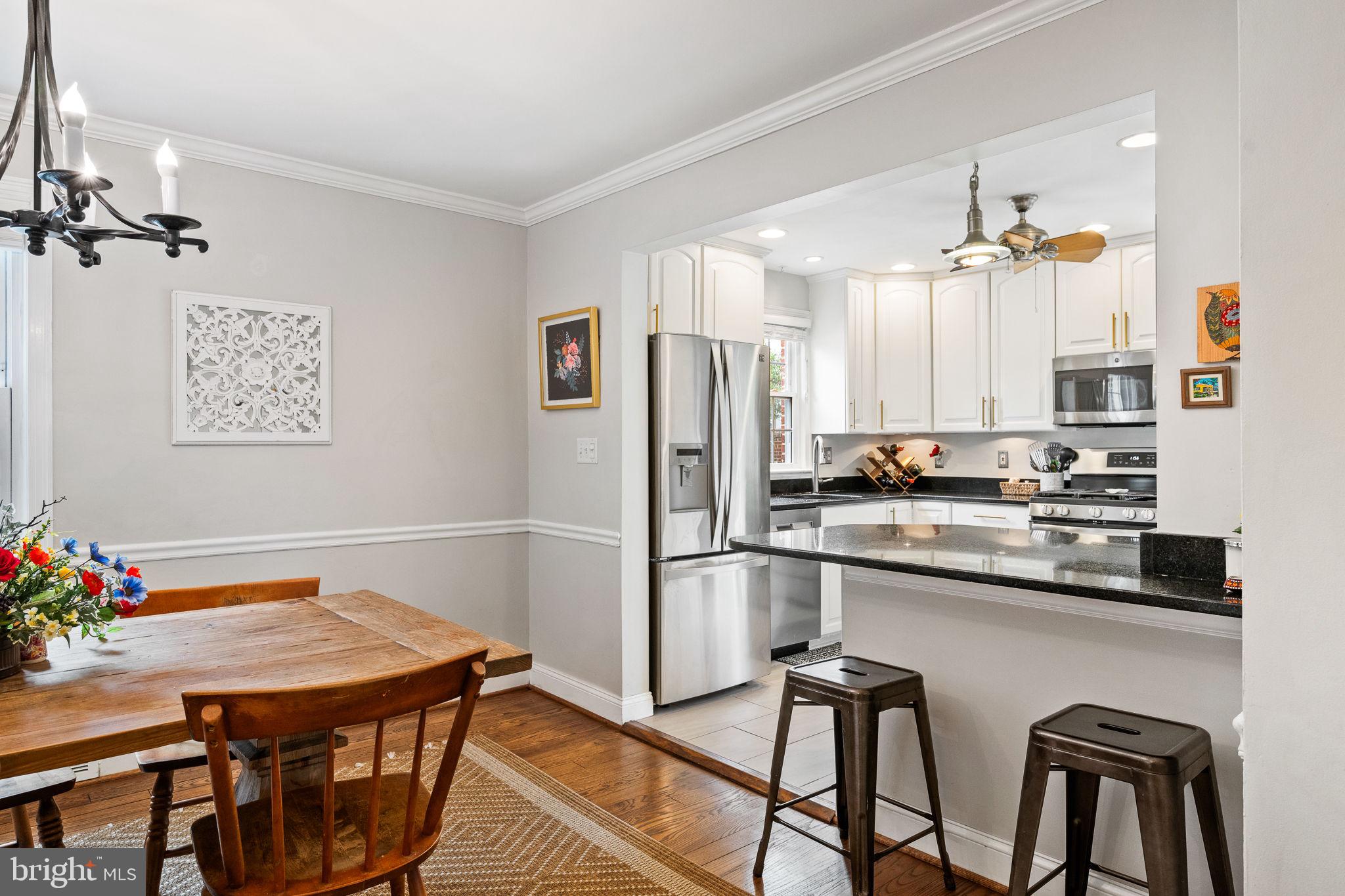 9200 Sudbury Road Silver Spring, MD 20901 - Photo 6 of 41 Dining room off kitchen