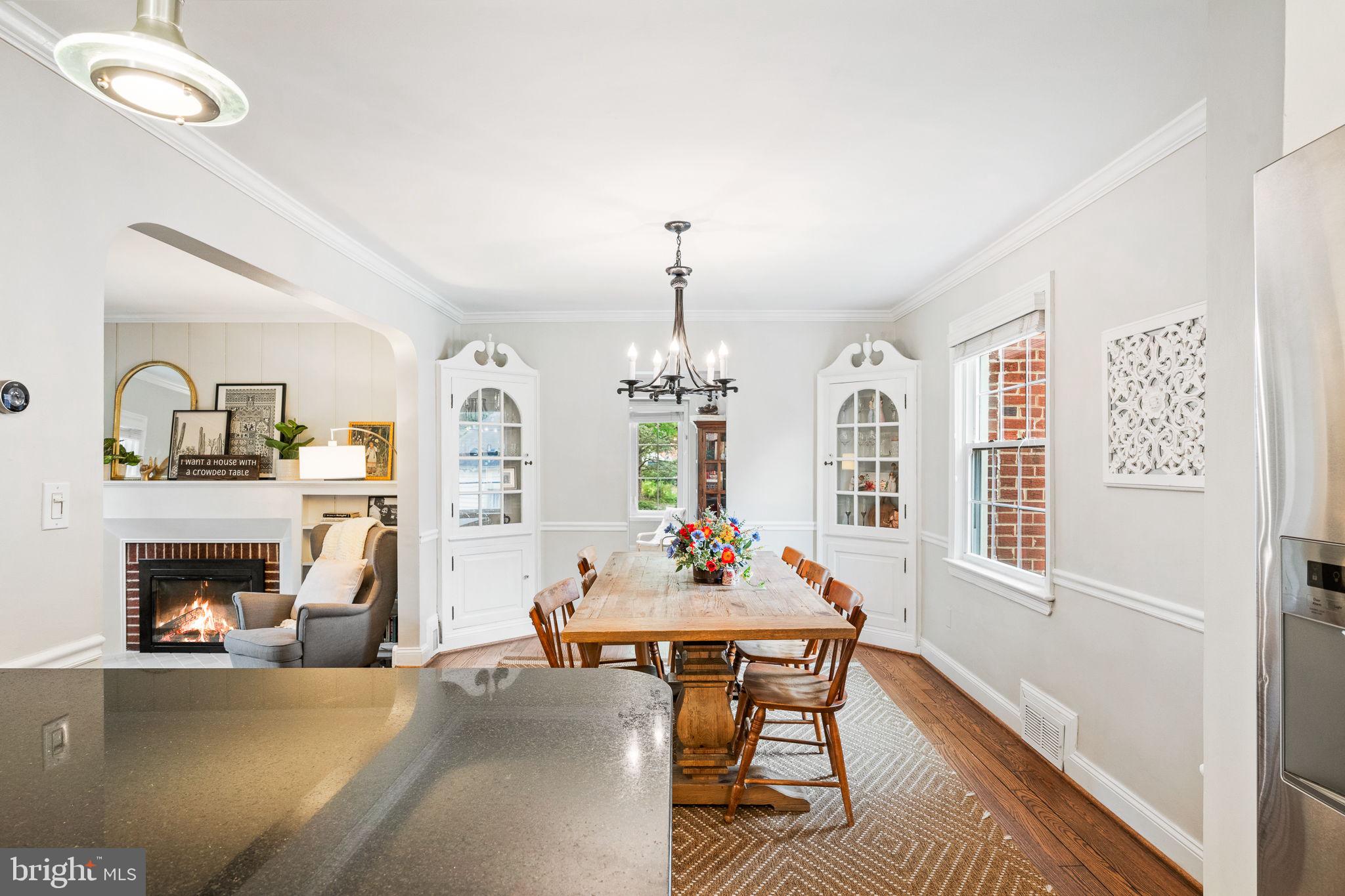 9200 Sudbury Road Silver Spring, MD 20901 - Photo 7 of 41 Built-ins in dining room