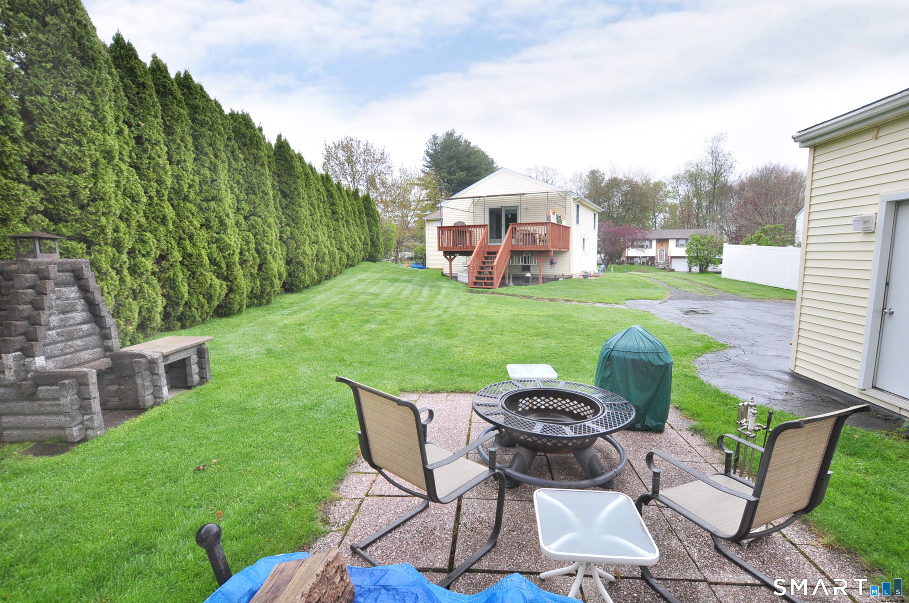 20 Lawrence Lane Torrington, CT 06790 - Photo 4 of 40 Backyard looking at house