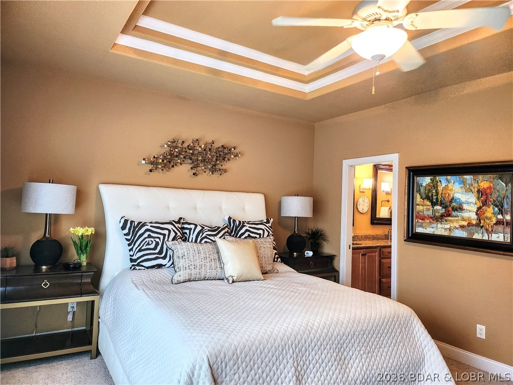 70 Via Da Contro Sunrise Beach, MO 65079 - Photo 5 of 6 Simply Lovely Master Bedroom, no detail overlooked