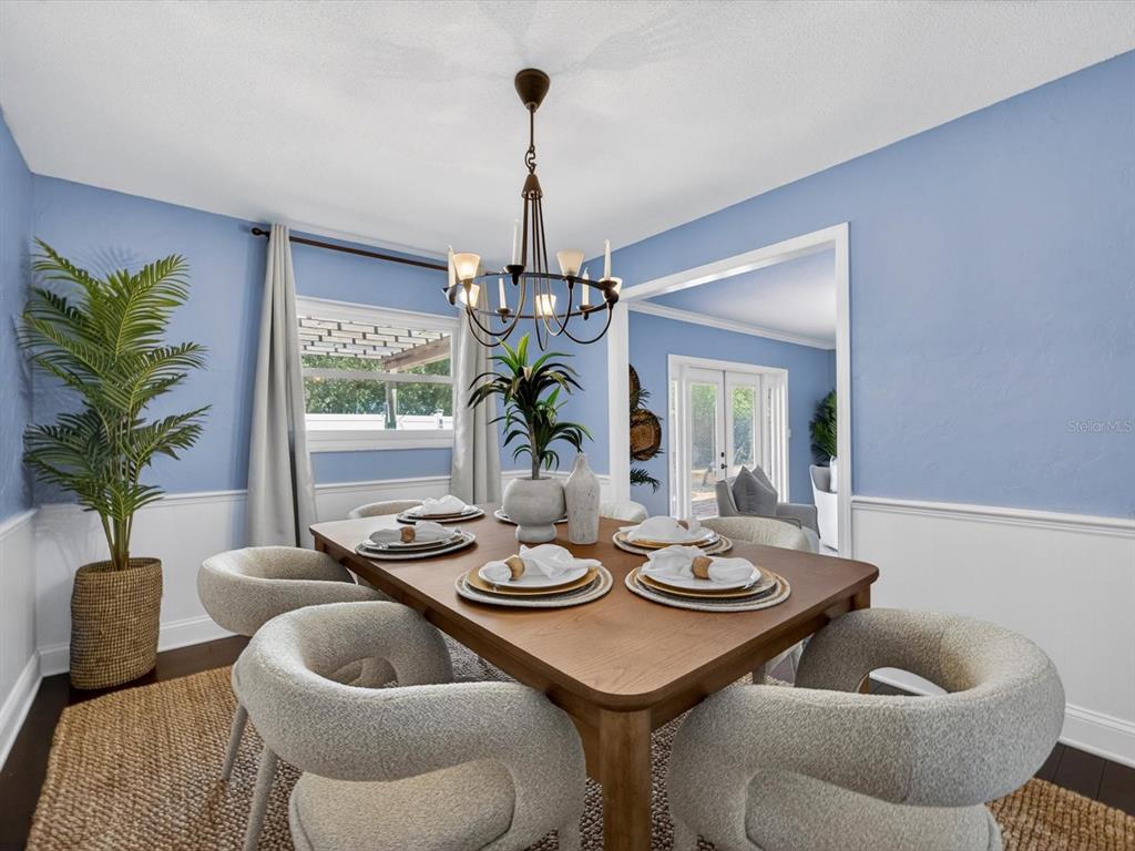 333 Cornwall Road Winter Park, FL 32792 - Photo 15 of 32 a view of a dining room with furniture window and outside view