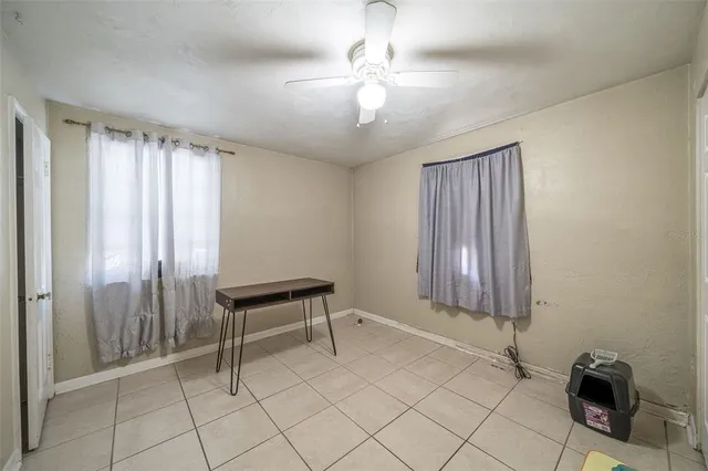 a view of room with windows