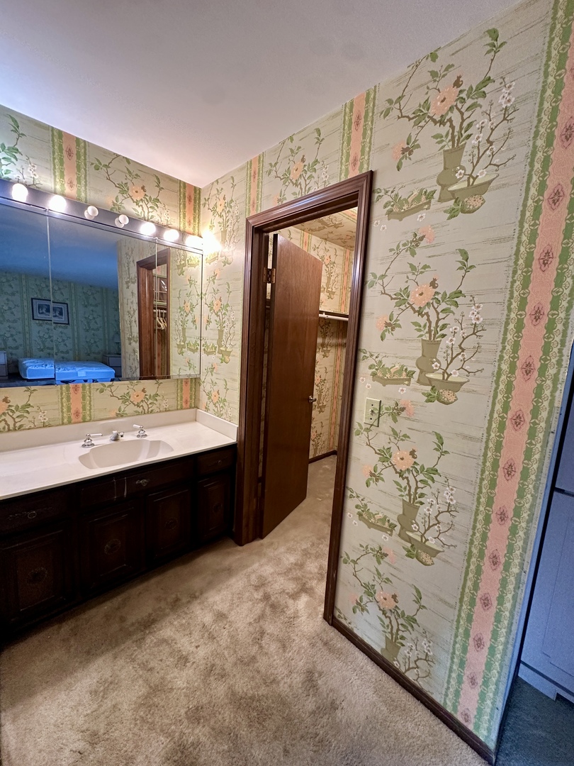 3008 Rennes Court Northbrook, IL 60062 - Photo 18 of 32 a bathroom with a sink and a mirror