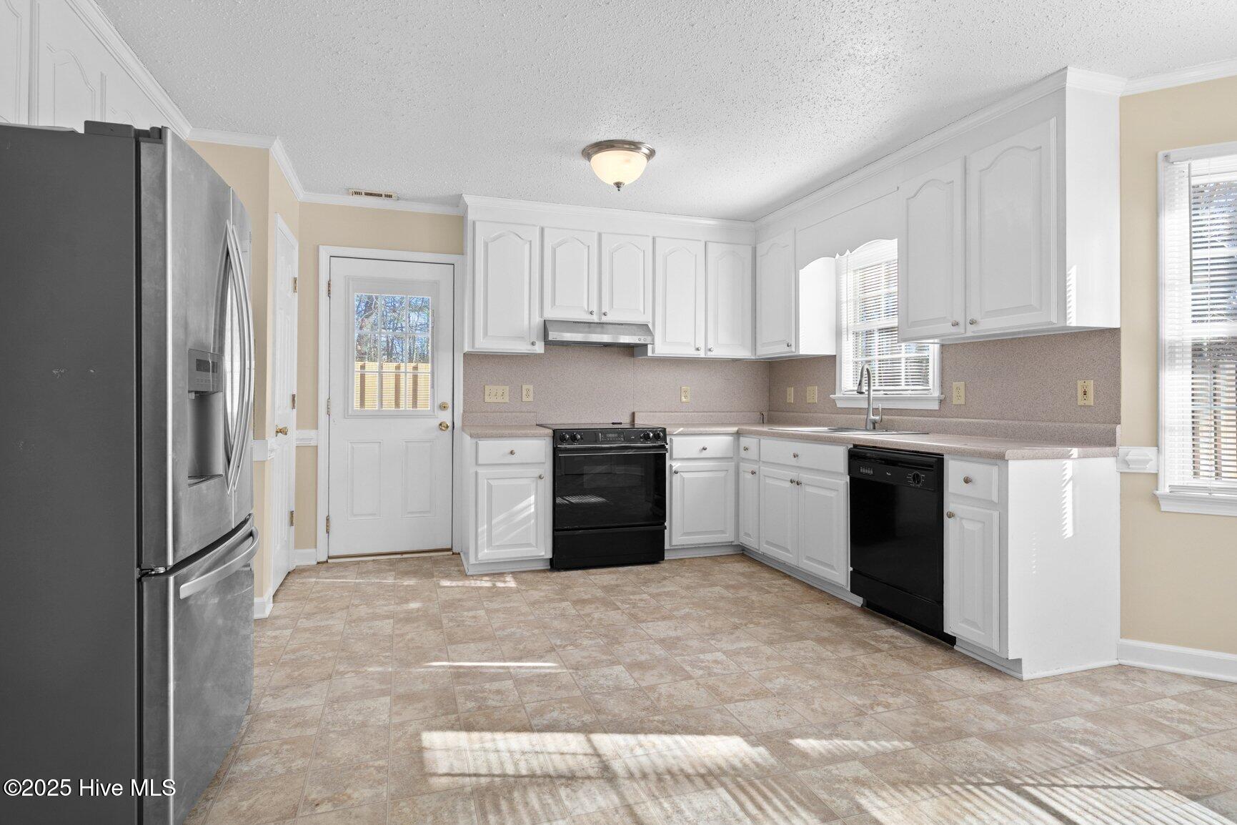 155 Deer Walk Road Tarboro, NC 27886 - Photo 11 of 31 Light and open feeling Kitchen with side door, All appliances stay!