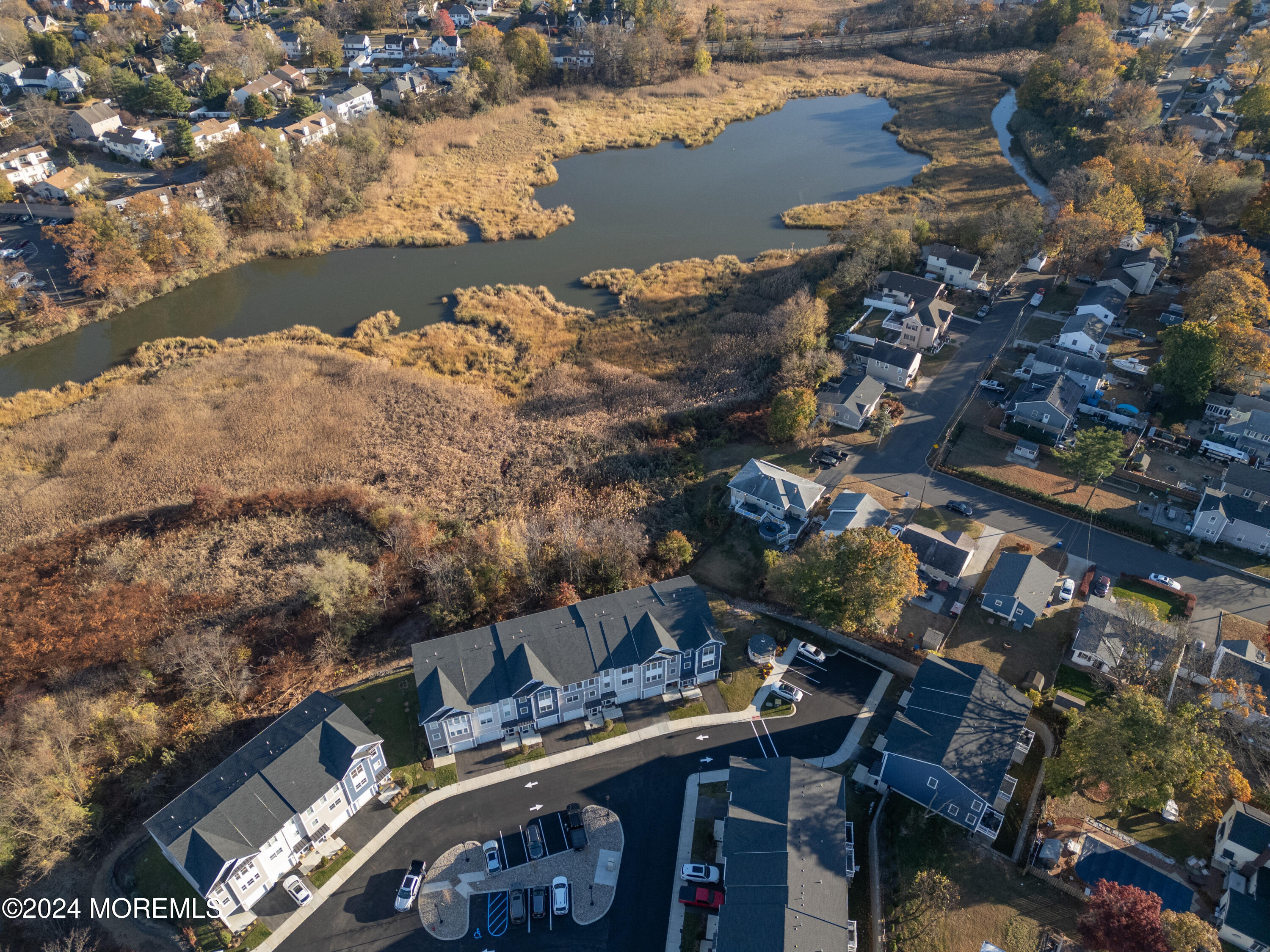 17 Raritan Cove Keyport, NJ 07735 - Photo 40 of 42 a view of a lake from a balcony