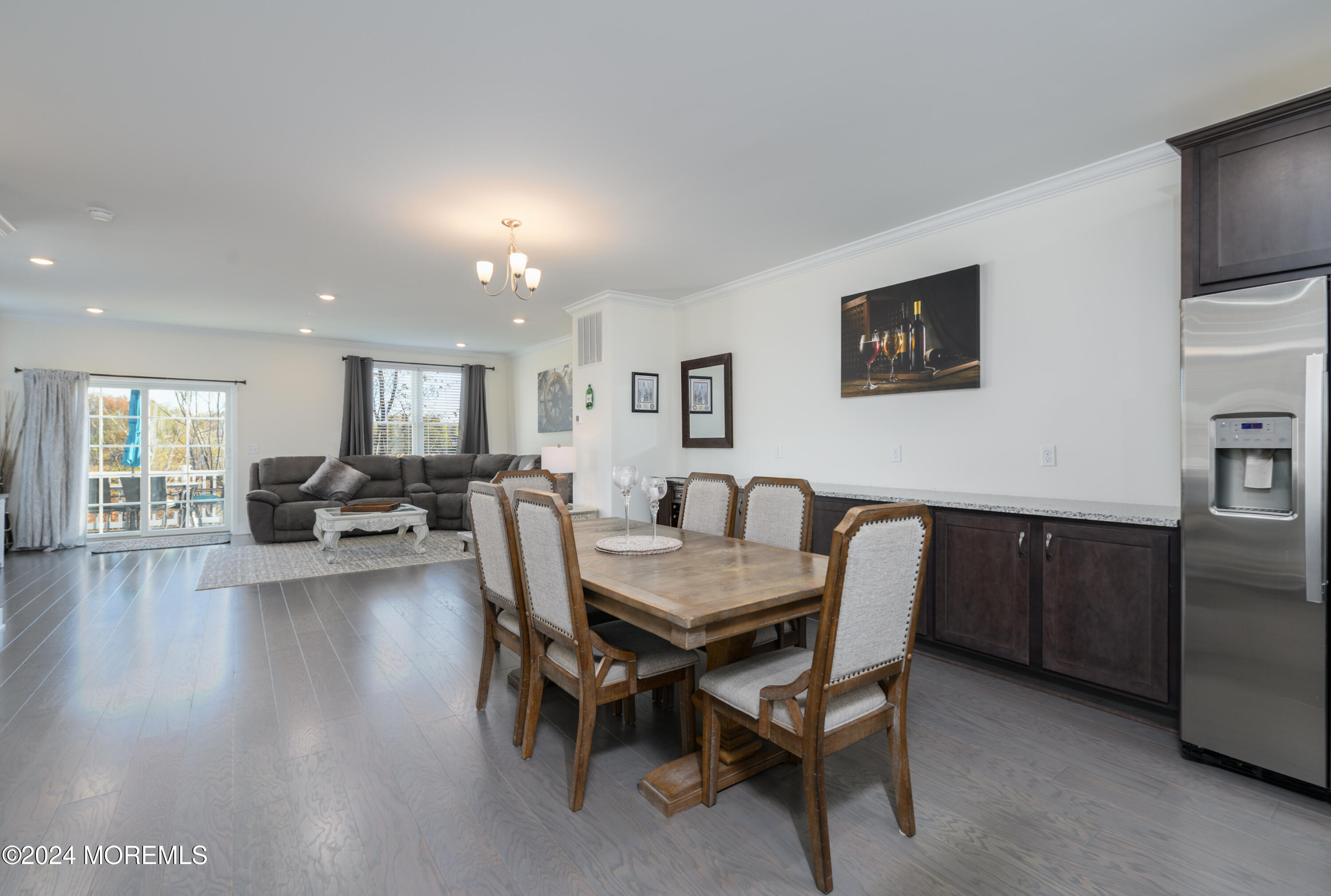 17 Raritan Cove Keyport, NJ 07735 - Photo 6 of 42 a view of a dining room with furniture and wooden floor