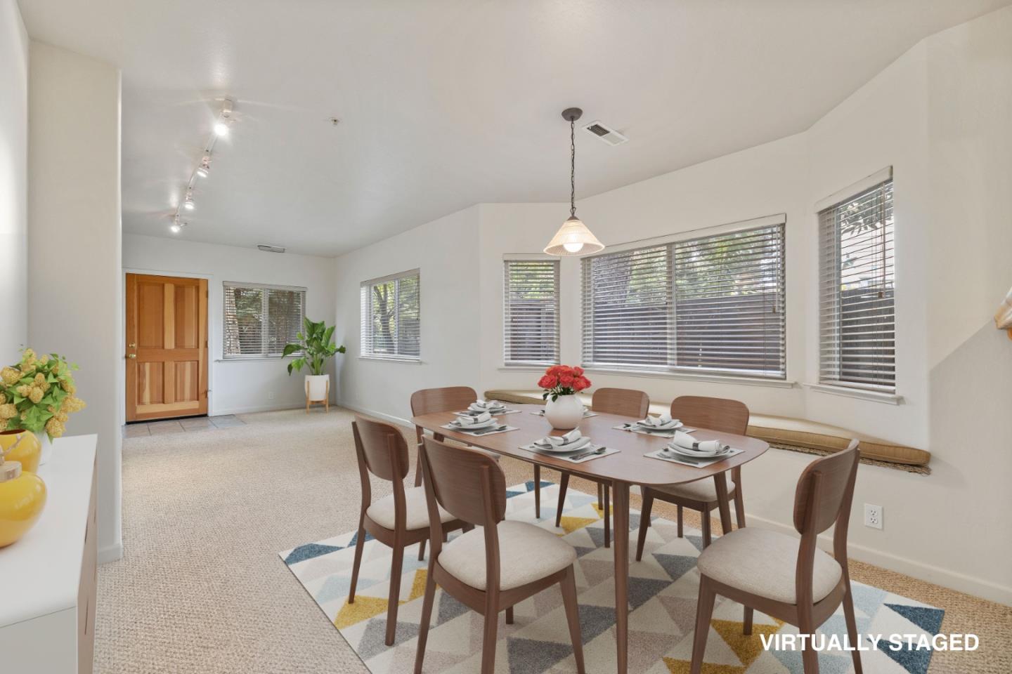 33 Edgewood Way Santa Cruz, CA 95060 - Photo 5 of 37 a view of a dining room with furniture window and outside view
