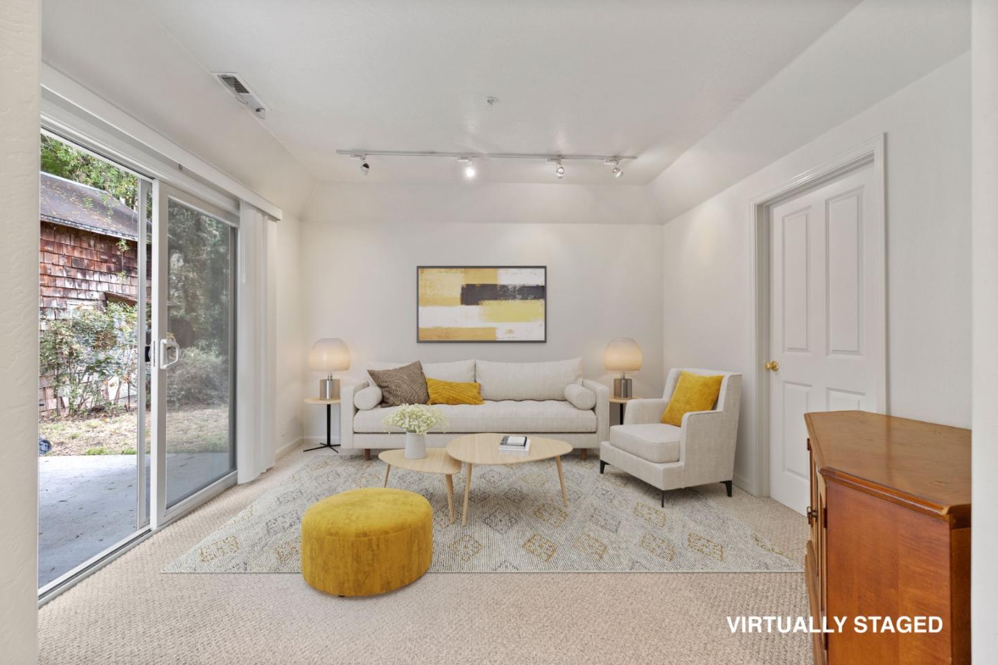 33 Edgewood Way Santa Cruz, CA 95060 - Photo 6 of 37 a living room with furniture and a large window