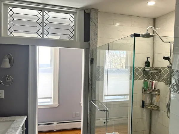 a view of front door